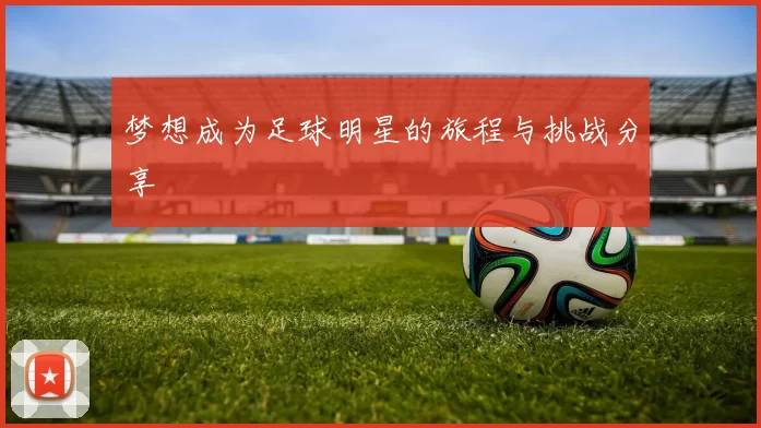 梦想成为足球明星的旅程与挑战分享