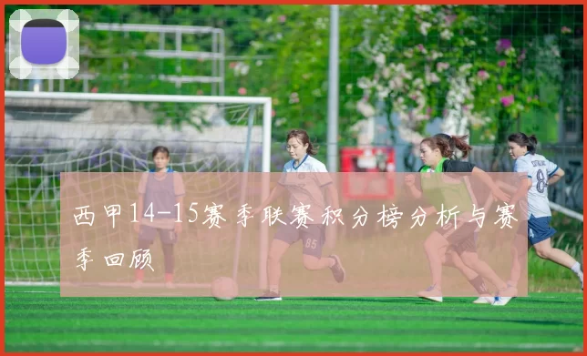 西甲14-15赛季联赛积分榜分析与赛季回顾